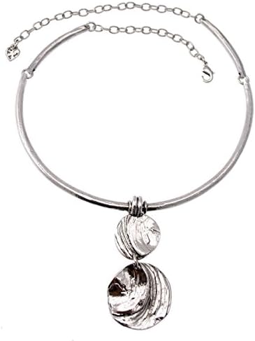 LILI LA PIE Silver Torque Necklace Metal Collection Antipodes silver