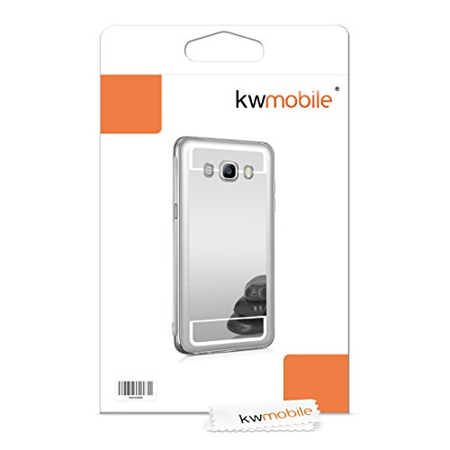 kwmobile Funda para Samsung Galaxy J5 2016 DUOS - Carcasa Protectora Trasera de TPU para m vil en Plateado con Efecto Espejo reviews kwmobile Funda para Samsung Galaxy J5 2016 DUOS - Carcasa Protectora Trasera de TPU para m vil en Plateado con Efecto Espejo