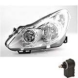 corsa d scheinwerfer links ausbauen Stellmotor rechts oder links Halogen Scheinwerfer links CORSA D Bj. 07/06-12/10 inkl. Motor
