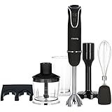H.Koenig MIX75 - Batidora de mano multifunction, 4 en 1, 750 W