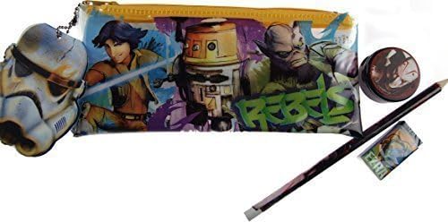 Star Wars Rebels 4 Piece School Pencil Case And Stationery Set