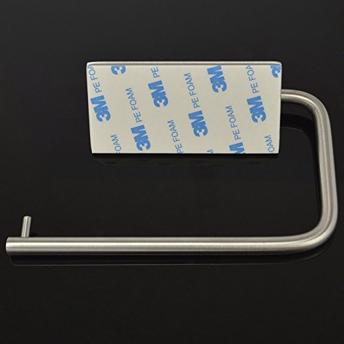 ZUNTO Selbstklebend Toilettenpapierrollenhalter Wand ohne bohren Edelstahl - 6