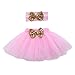 Produktbild 2 Neugeborene Baby Infant Kopfschmuck Haarband + Gaze Blase Tutu Rock Kleid
