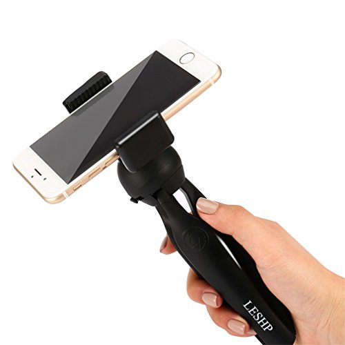 YKS-Bluetooth-Selfie-Stick-Tripod-with-Remote-for-iPhone-6-6s-7-7plus-Android-Samsung-Galaxy-Wireless-Compact-Extendable-Monopod-Black