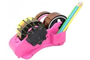 CYSJ Dévidoir de thermique à plusieurs rouleaux pour transfert thermique, distributeur de adhésif avec noyau de 2,5 cm et 7,6 cm