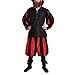 Produktbild Landsknecht Gewand schwarz-rot - L