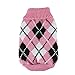 Produktbild Pet Warm Sweater Hundebekleidung Hundebekleidung Hoher Kragen-bequemer Haustier-Mantel - Rosa (S)