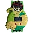 S S TRADERS Boy's Ss Analogue Ben 10 Digital Watch Green
