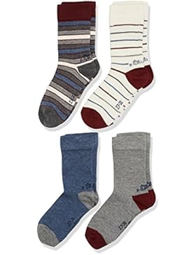 s.Oliver Socks Jungen Socken, 4er Pack