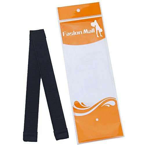 Dutt,Travelmall Fashion Haar Styling Tool Donut Haar Bun Maker,Werkzeug Brautfrisur(2stücke schwarz) - 4