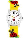 Pacific Time Mädchen Uhr analog Quarz mit Silikonarmband 21444