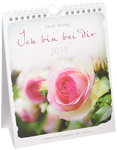 Ich bin bei dir 2019 - Postkartenkalender: Liebevolle Zusagen von Jesus