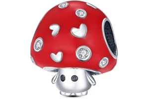 KUNVONIC Charms Abalorios Colgante para mujer, plata de ley 925, compatible con pulseras y collares Pandora, compatible con pulseras europeas para mujeres y niñas