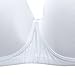 La Isla Women's Maternity Breast Feeding Wire free Padded Nursing Bra White 36C