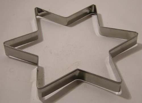 Ausstechform für Plätzchen - Edelstahl - Stern - 20 cm