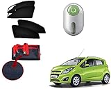 Auto Pearl Premium Quality Car Accessories Combo of Premium Quality Zipper Magnetic Sun Shades Car Curtain. & Premium Make Red Black Car Pet Seat Cover. & Godrej Click Car Air Freshner 9 ml - Green For Chevrolet Beat Type-2 RS.1731 (31.00% Off) - Amazon