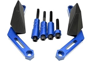 ZHUOWU Sliders Marco Marco Protector Anti-Caer para MT09 2013-2020 MT-09 Tracer 2014-2020 Tracer 900 GT 2018-2020 XSR900 2015-2020 XSR900 Abarth 2017-2020 Azul