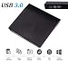 Produktbild HKFV DVD CD Brenner DVD/CD Brenner Slim extern Laufwerk Portable Superdrive für Alle Laptops/Desktop z.B Lenovo,Acer,ASUS; PC unter Windows und Mac OS