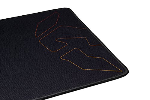 KROM Knout Kontrol - Alfombrilla Gaming  Color Negro
