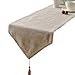 Produktbild GGCCX Tischläufer Im Japanischen Stil Plain Baumwolle Und Leinen Tischläufer , Gray , 30*220Cm