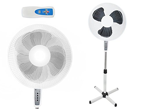 Standventilator Ventilator mit Fernbedienung 3 Geschwindigkeiten #86