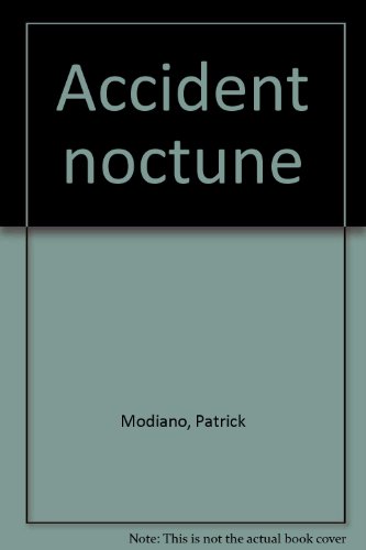 couverture de : Accident nocturne