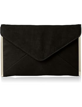 SwankySwans Damen-Clutch Louis, Veloursleder / Samt, schlankes Briefumschlag-Design, ideal für Partys, Hochzeiten...