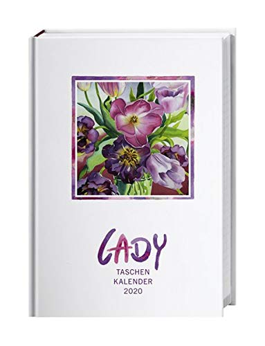 Lady Taschenkalender A7. Taschenkalender 2020. Wochenkalendarium. gebunden. Format 7,9 x 11 cm