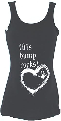 Sleeveless Maternity Cotton Tank Top - Fitted, Soft, Comfortable and Printed from Silly Souls