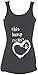Sleeveless Maternity Cotton Tank Top - Fitted, Soft, Comfortable and Printed from Silly Souls