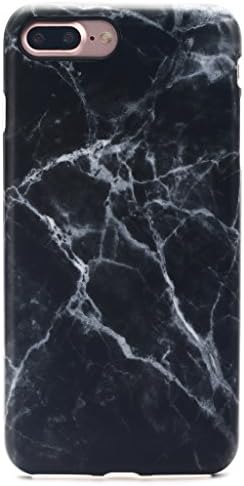 5.5" iPhone 7 Plus SGSELLER™ TPU IMD Slim-Fit Ultra-Thin Anti-Scratch Shock Proof Dust Proof Anti-Finger Print Matte Case Casing (Marble - Black-Green)