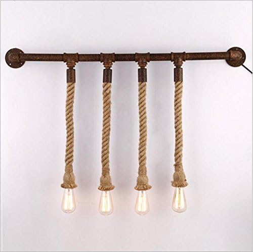 MULANG Vintage Industrial Arrow Sling Metal Pipe Wall Lamp Cafe Bar Restaurant Bedroom Aisle Living Room Decorative Fixtures Lighting Luminaire