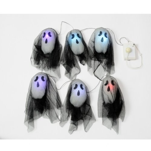 Preisvergleich Produktbild Amscan International Ghost Lights (Black)