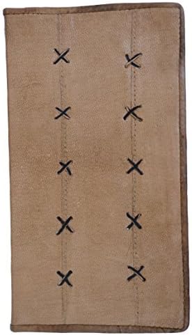 Leather Journal Writing - 9" x 5" Beautiful Handmade Brown Leather Writing Journal with Side Lock - Unlined Paper - 100 Sheets 200 Pages - Perfect Gift for Art Sketchbook, Travel Diary to Write in