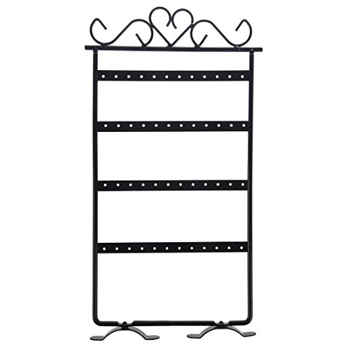 Book's Cover of SODIALR 48 trous de porteboucle doreille en fer Noir