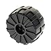 Produktbild 1 x Lego Technic Rad schwarz 54mm D. x 30mm hart Plastik für Set 70169 70225 1787 76078 70731 6991 6933 6895 2515