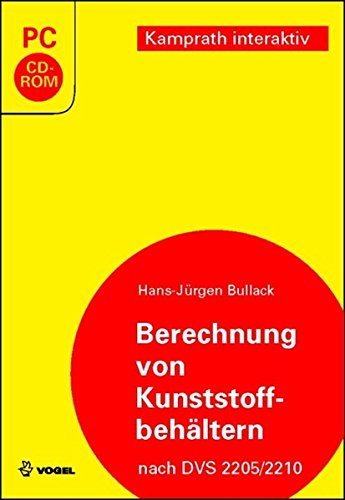 Preisvergleich Produktbild Berechnung von Kunststoffbehältern