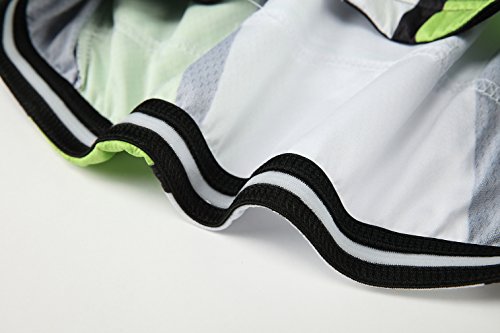 (option:Trägerhose,3D 2.8cm Sitzpolster)Mode Neue Leichtes elastisches Gewebe Frühling Sommer Kurze Ärmel Kurzarm Fahrradtrikot Anzüge Set Fahrrad Trikots Radhose oder Trägerhosen atmun - 8