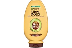 Garnier Ultra Doux Pure Huile d'Avocat & Beurre de Karité Après-Shampooing Nourrissant 360ml - Homme & Femme