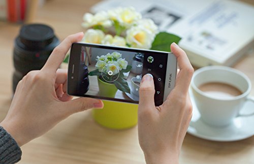 Neffos C5 Smartphone 4G, Schermo 5 Pollici IPS, 16 GB di Memoria, 2 GB di RAM, Dual SIM, Quad-Core, Android 5.1 Lollipop, Bianco/Perla [Italia]