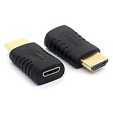Mini HDMI connecteur femelle, HDMI mâle vers Mini HDMI Adaptateur femelle