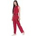 Label Ritu Kumar Fuschia Sleeveless Collared Jumpsuit RS.2730.00