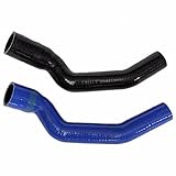 manguito intercooler ford mondeo mk3 FÁCIL DE USAR HANO Turbo Boost Pipe EGR con intercooler de Manguera para Ford Mondeo MK3 Negro Azul