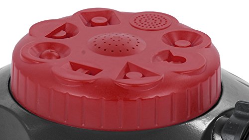 KREATOR KRTGR6541 Aluminium / ABS Sprinkler Wassersprinkler Rasensprenger Bewässerungssystem 8 Sprühfunktionen - 5