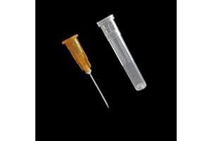 ANTONMOVE 100pcs Dispensing Accessories Stainless Steel Pipe Industrial Pipes Laboratory Supplies (25G)