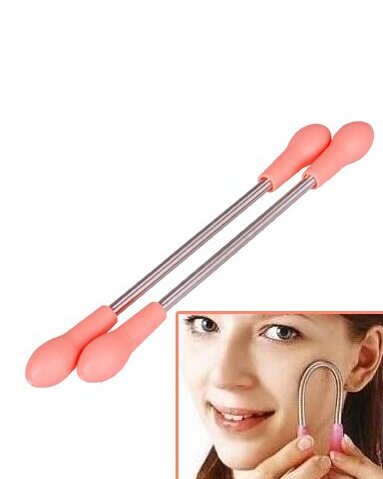 SAMGU Face Facial Hair Spring Remover Stick Removal Threading Tool color randomly