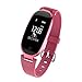 Produktbild Yao S3 Smartband Pulsmesser Wasserdichte Damenuhr Pedometer Rose Red