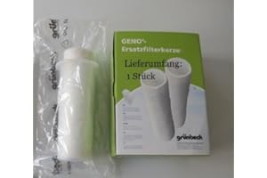 Grünbeck Ersatzfilter für Wasserfilter FS 1" EINZELFILTER (50 µm mit Schutzglocke) *** (Filterhülse Vlies Filter Feinfilter Hauswasserfilter Kerzenfilter Ersatzkerzenfilter Filterkerze)