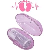 Mucit Home Pembe Kız Bebek &Ccedil;ocuk Silikon Parmak Diş Kaşıyıcı Dil Temizleyici Diş Fır&ccedil;ası
