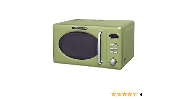 PKM MW720 SG Retro forno a microonde 20L 5stufen Verde Chiaro Lucido :  Amazon.it: Casa e cucina